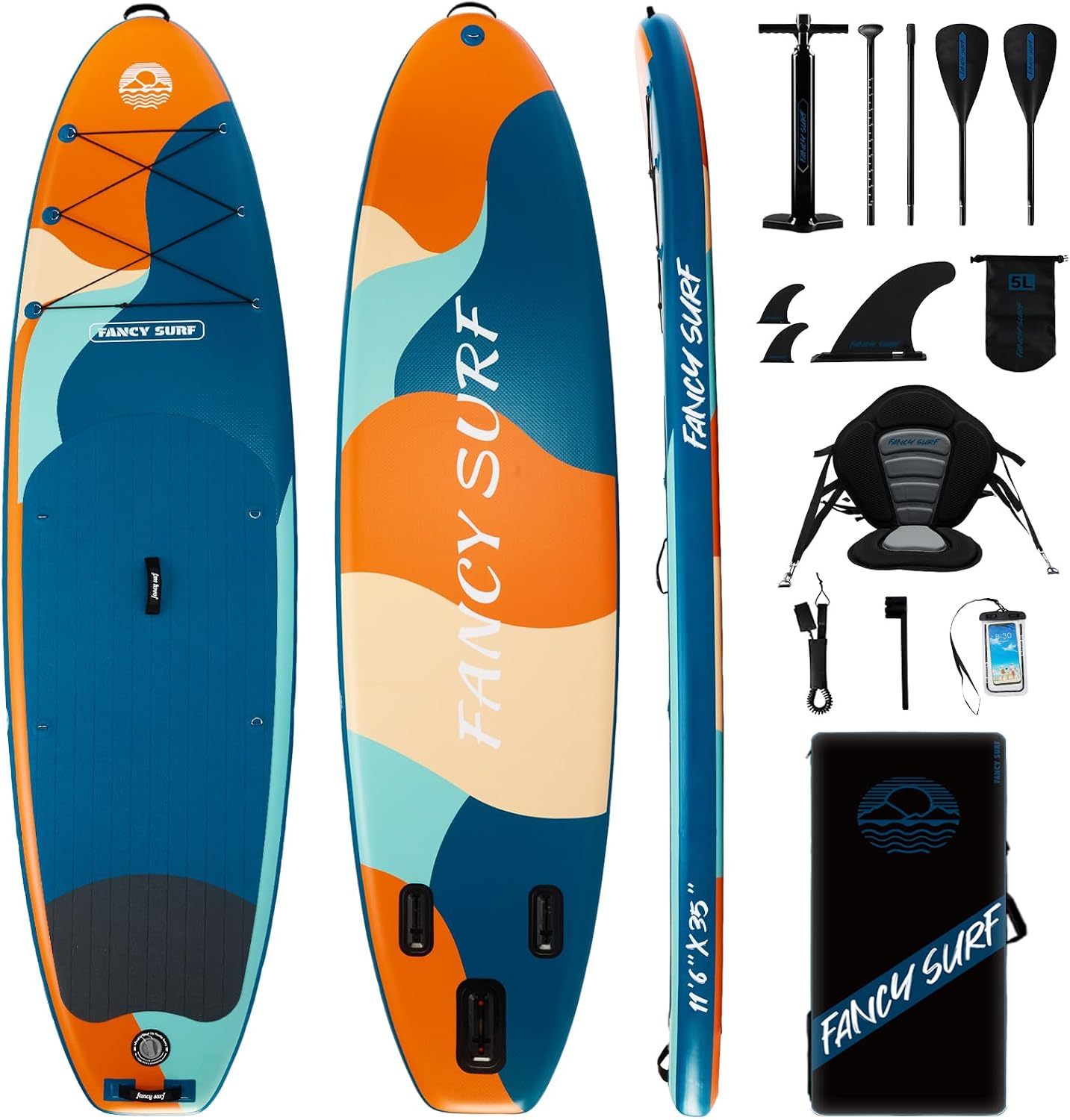 Paddle Board Backpack - Prancha de Stand Up Paddle Inflável