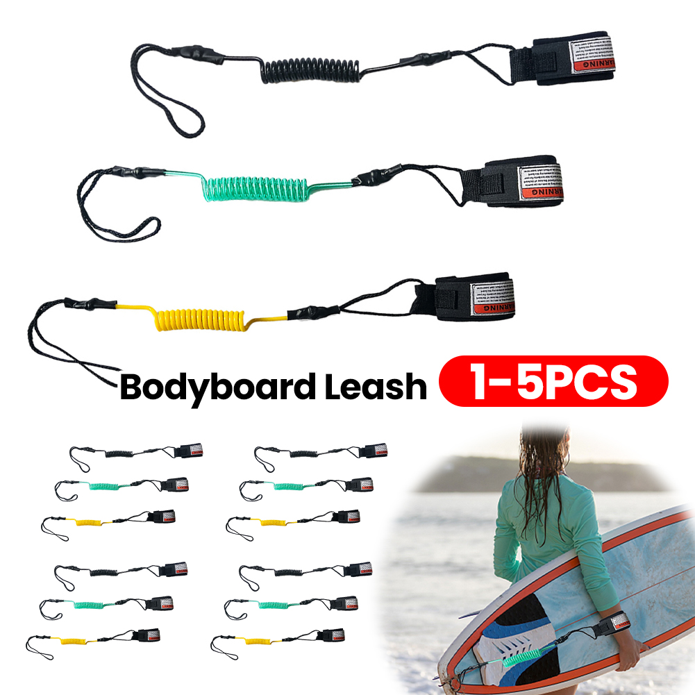 Paddle Board Leash Coiled - Trela de placa de corpo enrolada