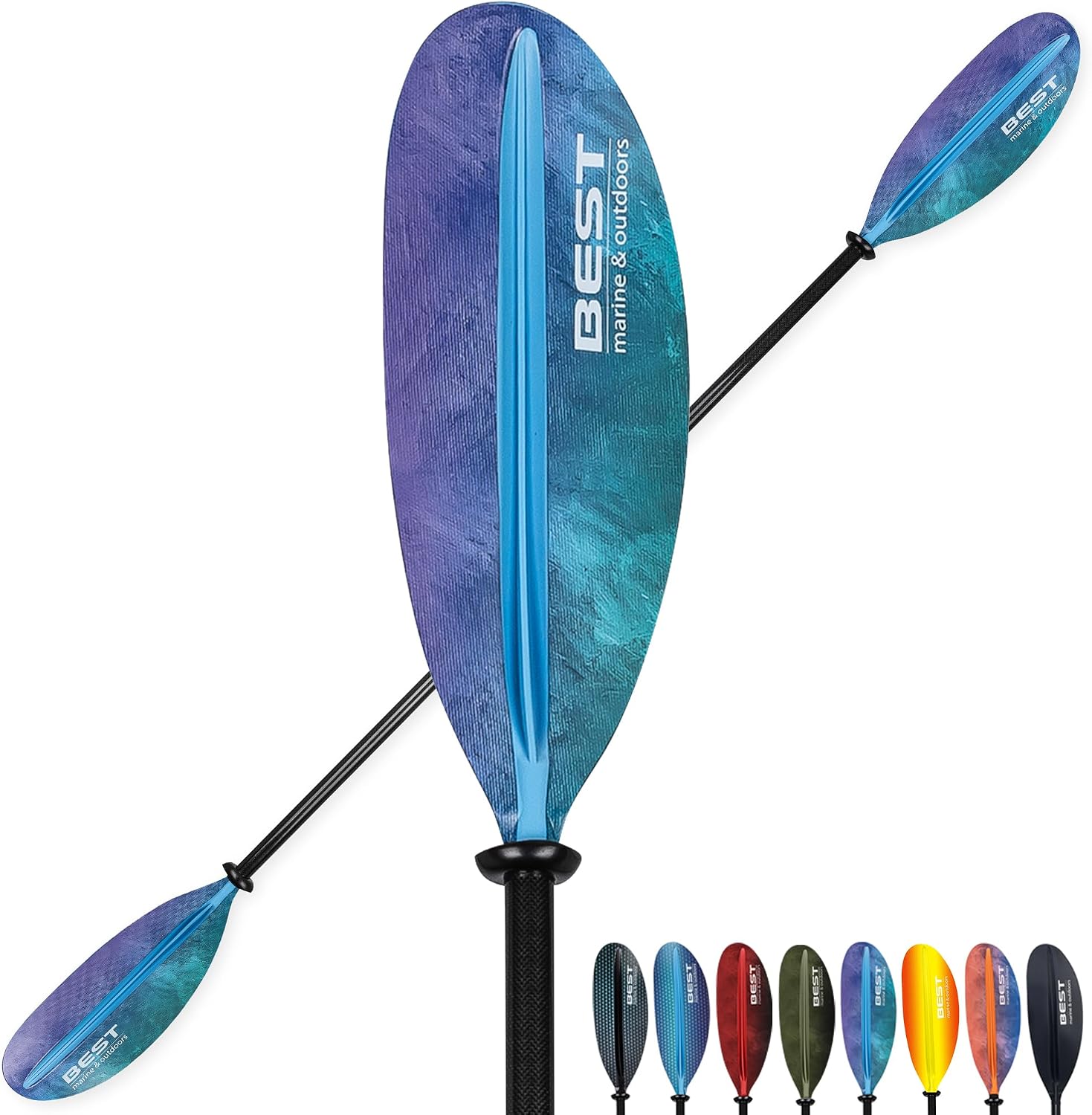 Kayak Paddle Carbon 2 Piece - Remo de Caiaque em Fibra de