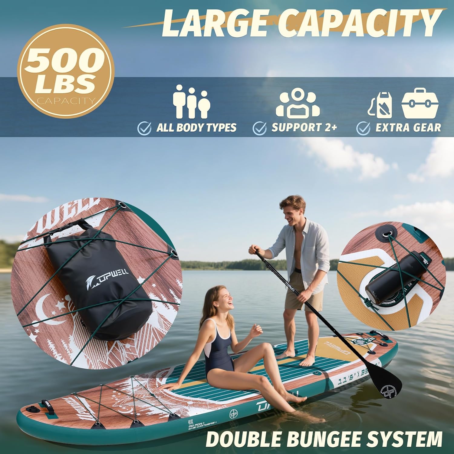 Prancha Inflável de Stand Up P - Paddle Board Backpack avaliação e preço