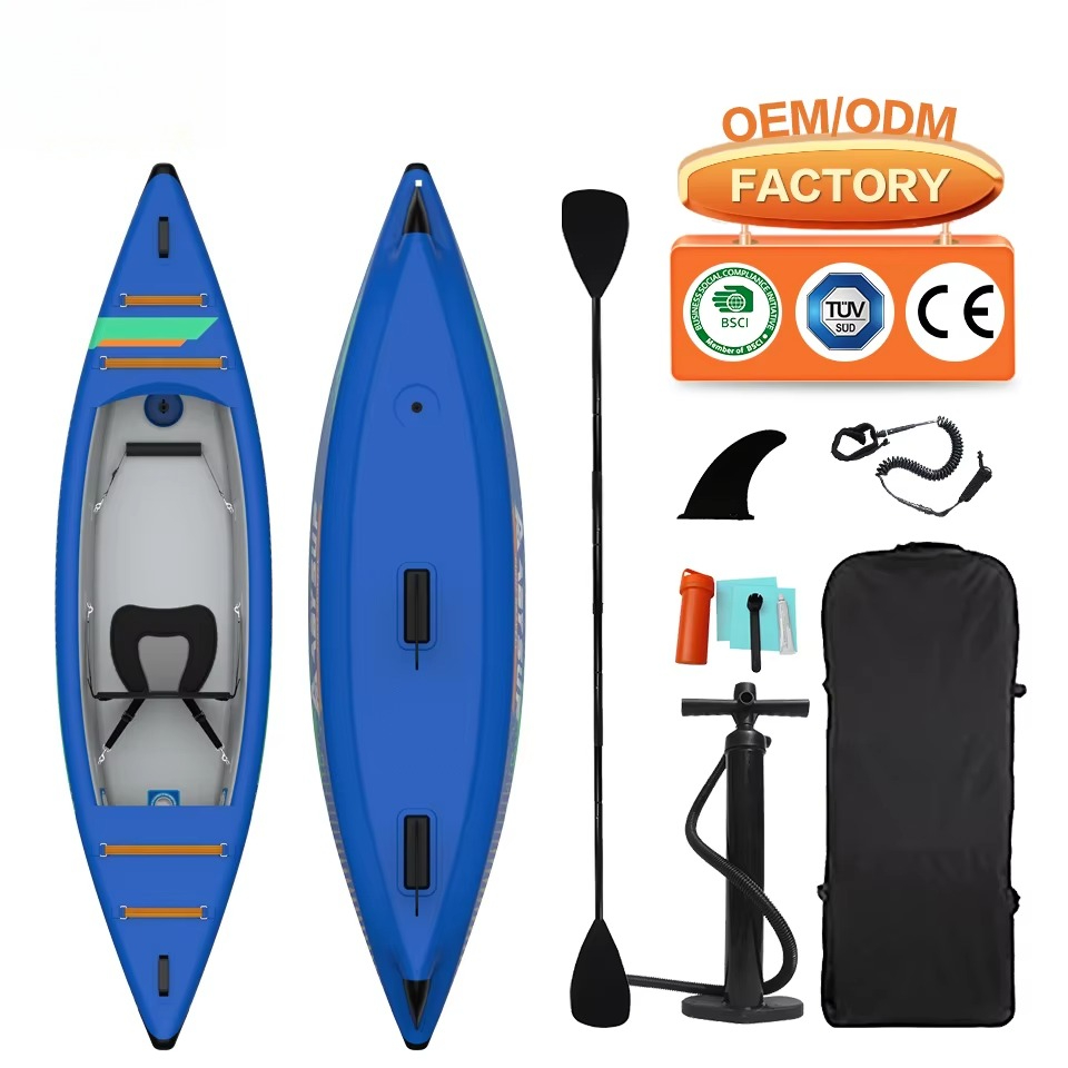 Caiaque pesca inflável 2 pesso - Inflatable Kayak 3 Person avaliação e preço