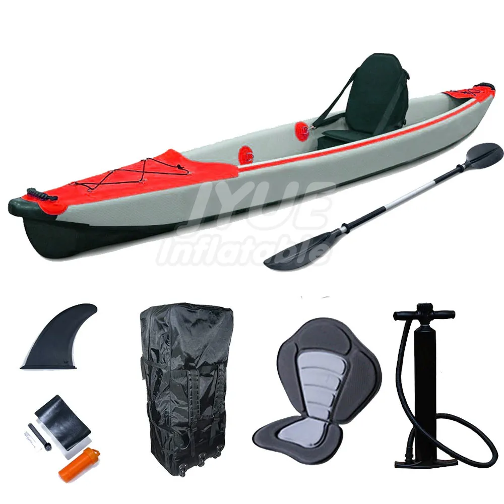 Nova moda barco de caiaque de  - Kayak Inflatable 2 Person avaliação e preço