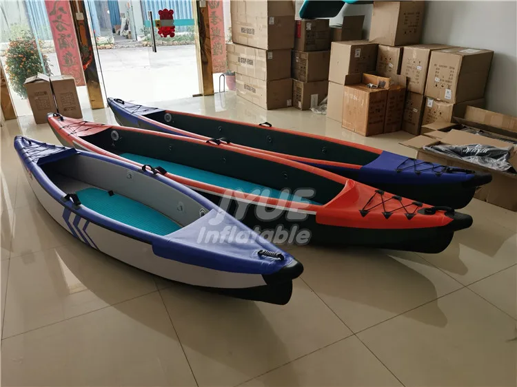 Nova moda barco de caiaque de  - Kayak Inflatable 2 Person avaliação e preço