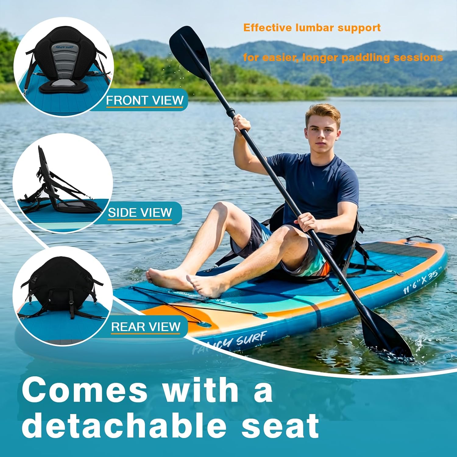 Prancha de Stand Up Paddle Inf - Paddle Board Backpack avaliação e preço