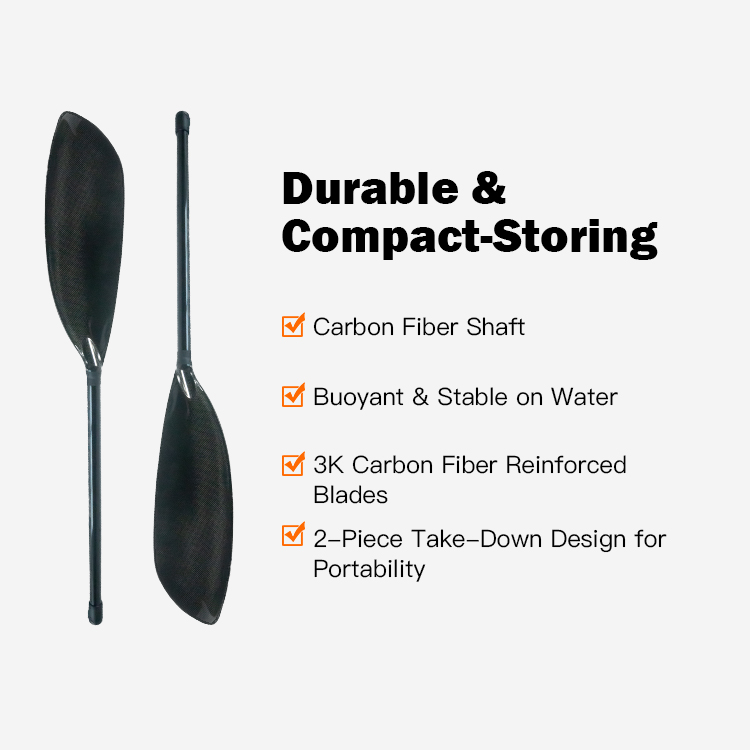 Remo de Caiaque Ajustável de F - Kayak Paddle Carbon 2 Piece avaliação e preço