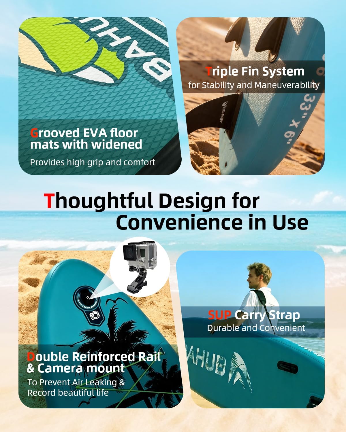 Prancha inflável de stand up p - Inflatable Paddle Board 10.6Ft avaliação e preço