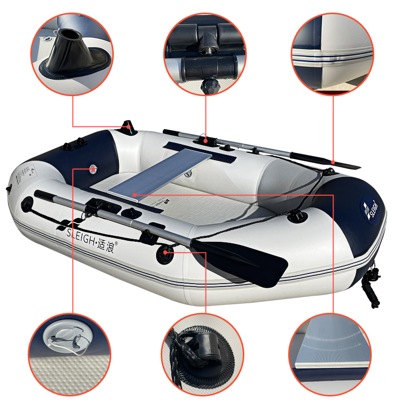 Barco Inflável de Pesca SLEIGH - Inflatable Boat 4 Person avaliação e preço