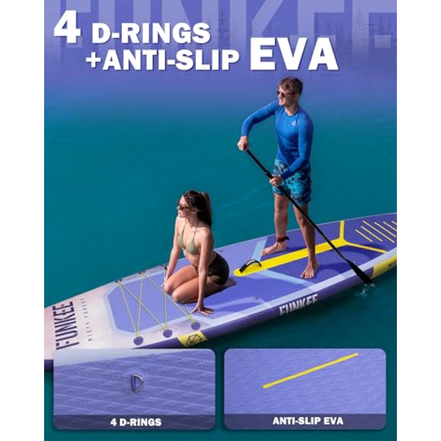 Prancha inflável de SUP para a - Paddle Board Backpack avaliação e preço