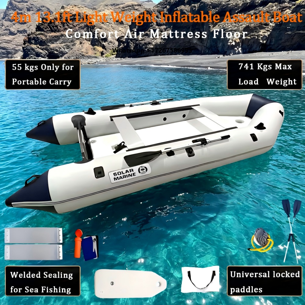 MC400-3 Barco de Resgate Rápid - Inflatable Boat 4 Person avaliação e preço