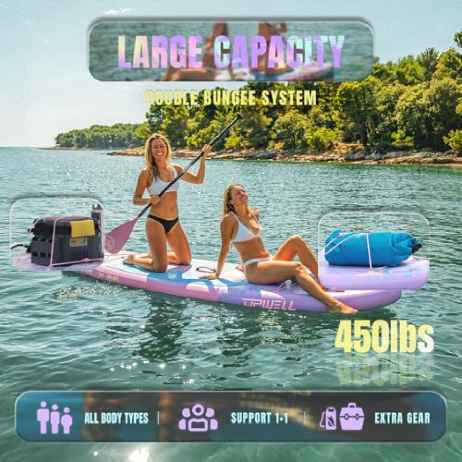 Prancha de SUP Inflável para A - Paddle Board Backpack avaliação e preço