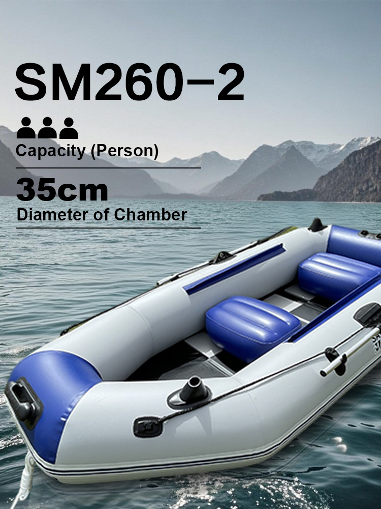 Barco de pesca inflável de 8,5 - Inflatable Kayak 3 Person avaliação e preço