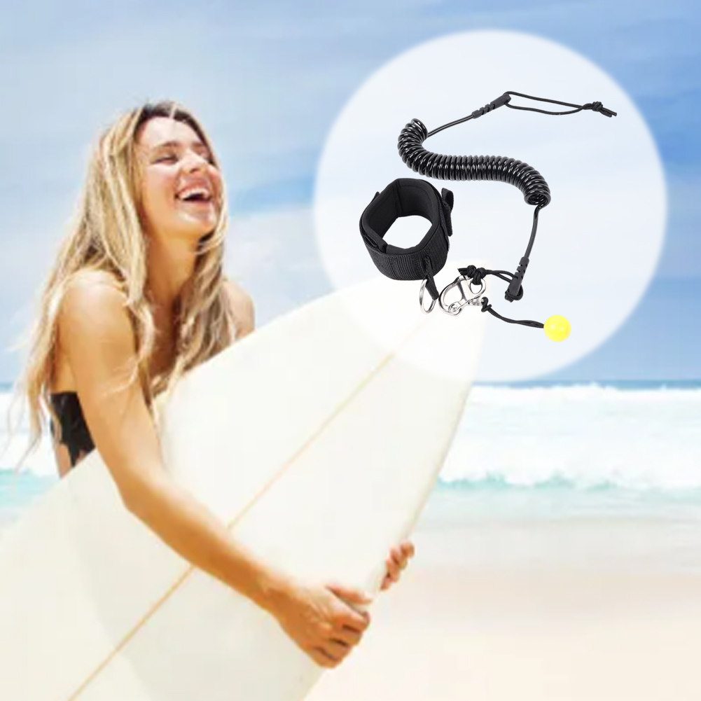 Corda de Segurança Ajustável p - Paddle Board Leash Coiled avaliação e preço