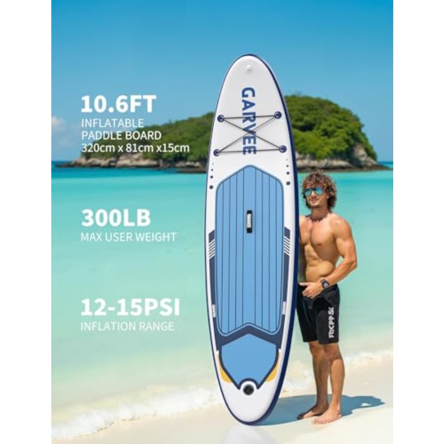Prancha inflável de stand up p - Inflatable Paddle Board 10.6Ft avaliação e preço