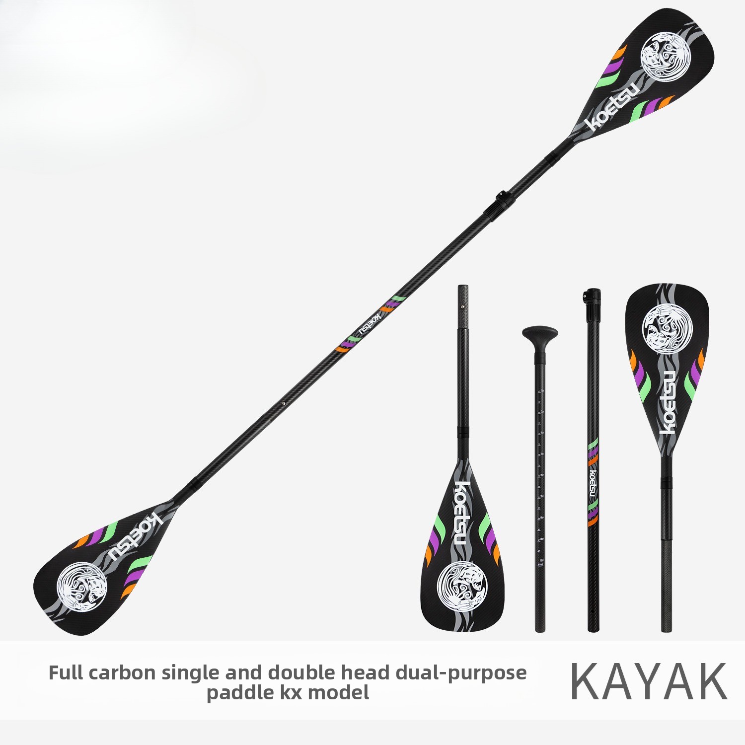 Remo de Carbono Completo de Ca - Sup Paddle Carbon Fiber avaliação e preço
