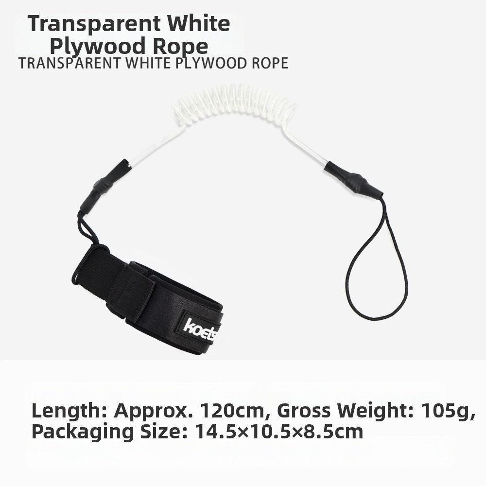 Nova Corda Elástica e Extensív - Paddle Board Leash Coiled avaliação e preço