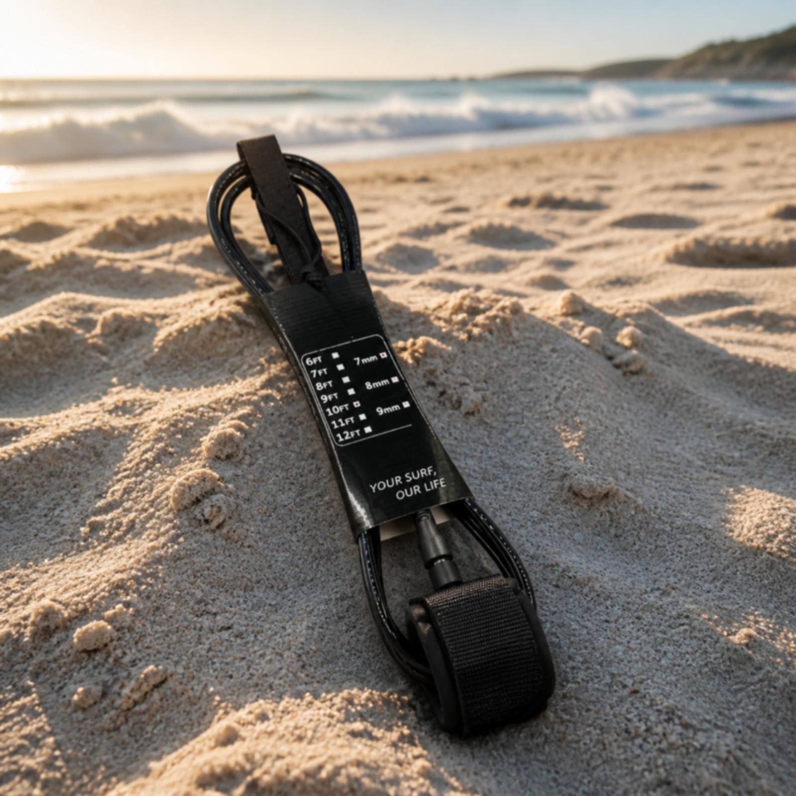 Corda de segurança para pranch - Paddle Board Leash Coiled avaliação e preço