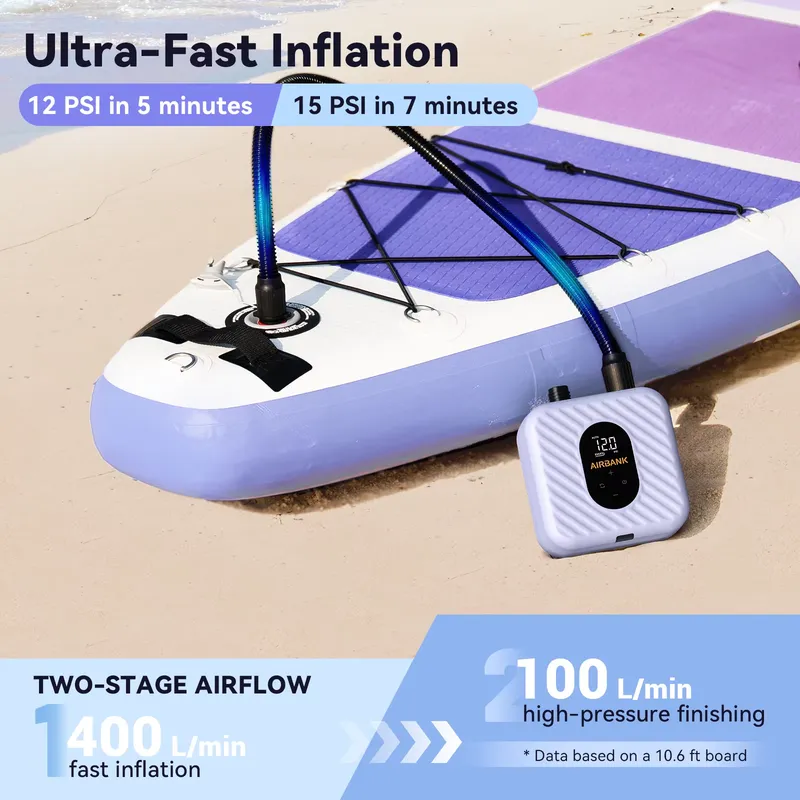 Bomba Elétrica Portátil para P - Paddle Board Electric Pump 20Psi avaliação e preço