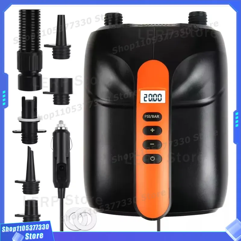 Bomba de Ar Elétrica 20PSI par - Paddle Board Electric Pump 20Psi avaliação e preço